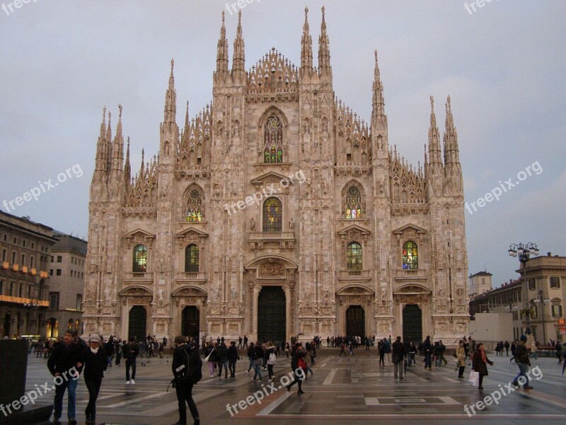 Milan Architecture Italy Building Cathedral