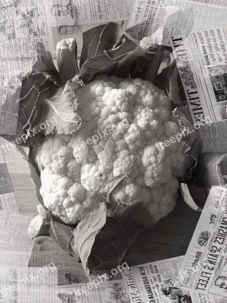 Cauliflower Vegetables Food Eat Free Photos