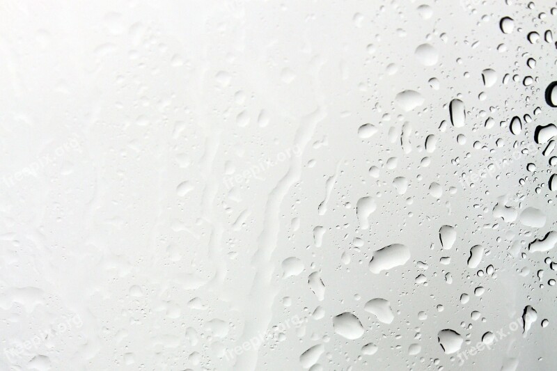 Rain Disc Window Water Drip