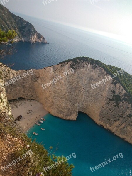 Greece Zakynthos Sea Island Ionian