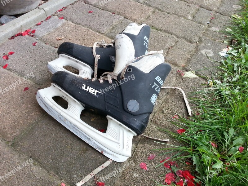 Skates Summer Children Winter Worn Out