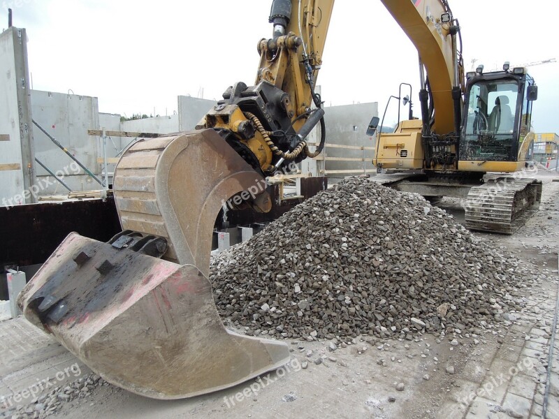 Construction Machine To Build A Construction Site Sand Scoop