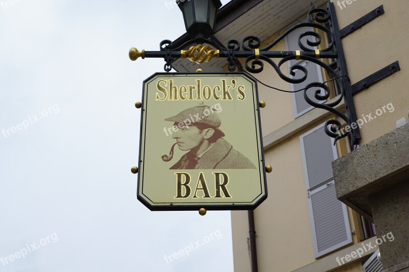 Bar Shield Scherlock Depend Pub