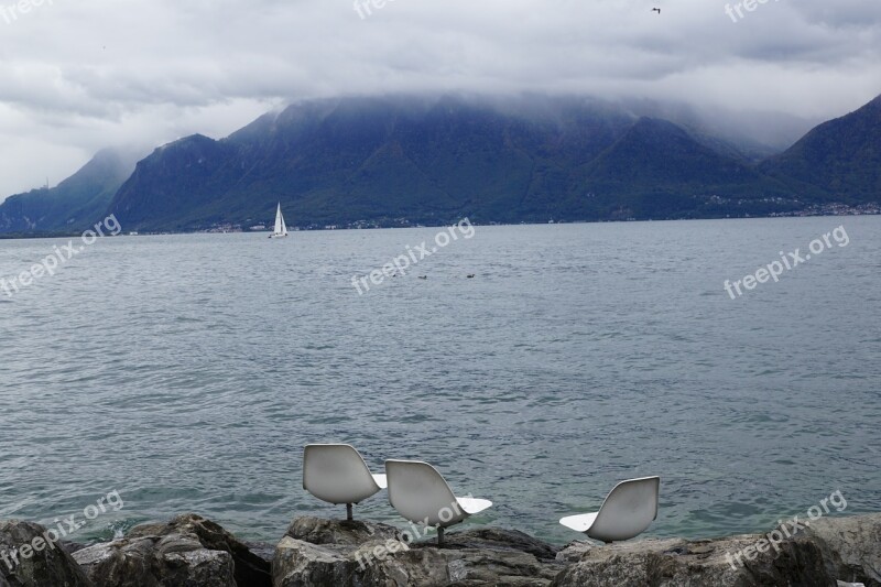 Vevey Switzerland Lake Geneva Lake Water