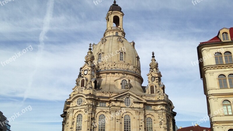 Frauenkirche Dome Dresden Church Lutheran