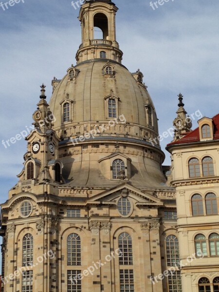 Frauenkirche Dome Dresden Church Lutheran