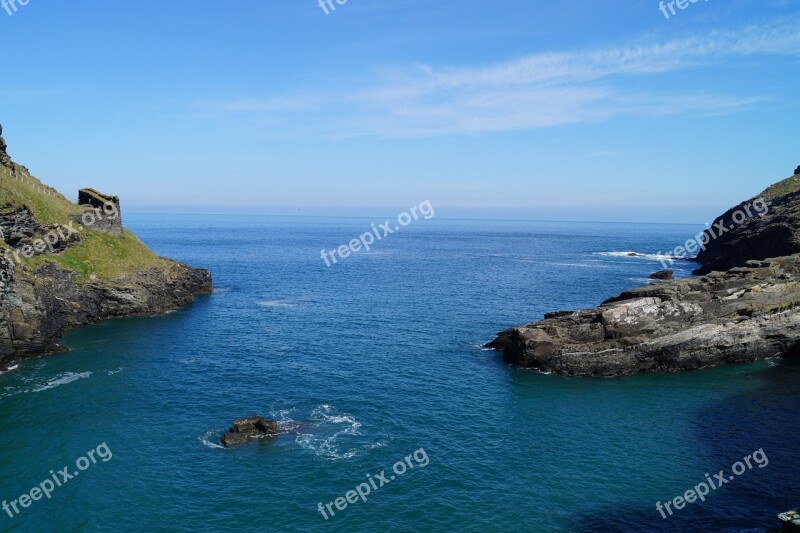 Cornwall Coast Sea Free Photos