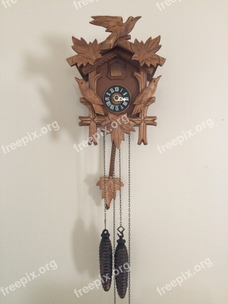 Clock Wall Time Clock Vintage Time