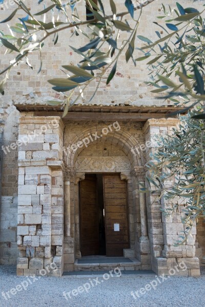 Portal Gate Entrance Abbey Monastery Church