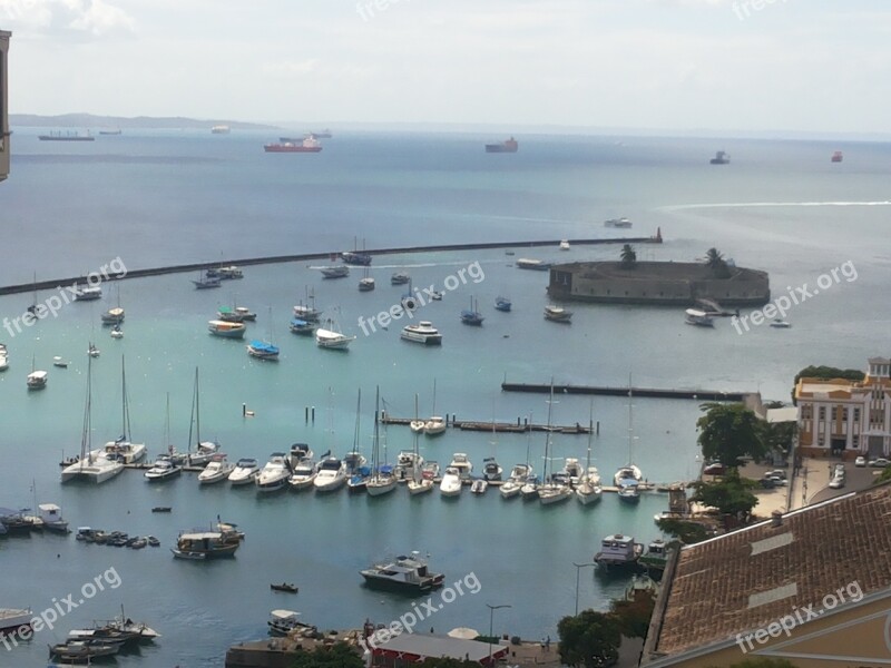 Baía De Todos Os Santos Salvador Bahia Porto Bay