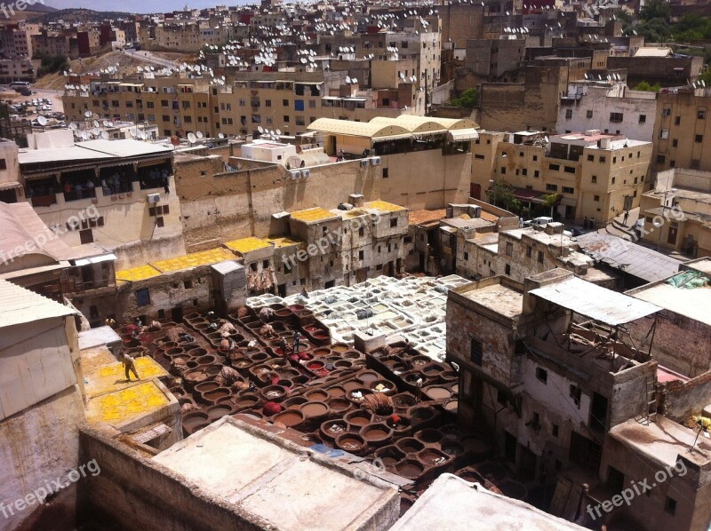 Morocco Fez Town Old City