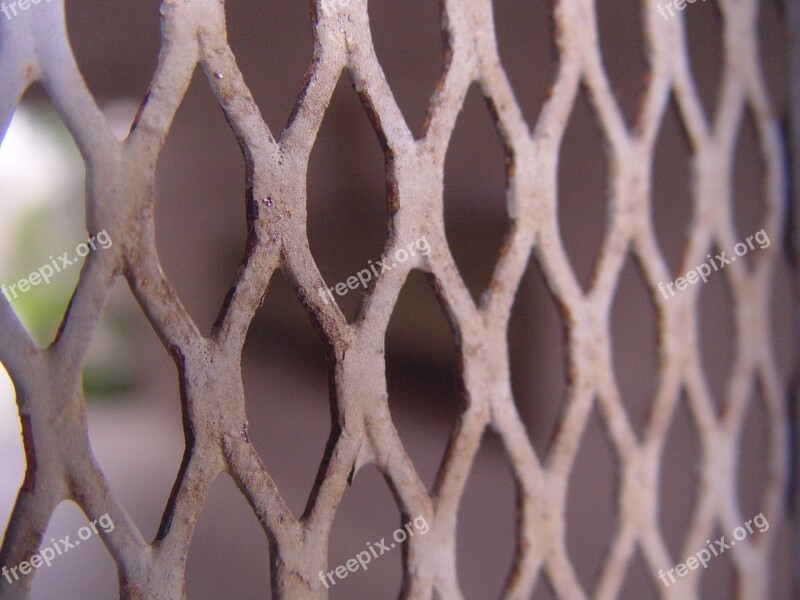 Rust Grey Chipped Fence Brown