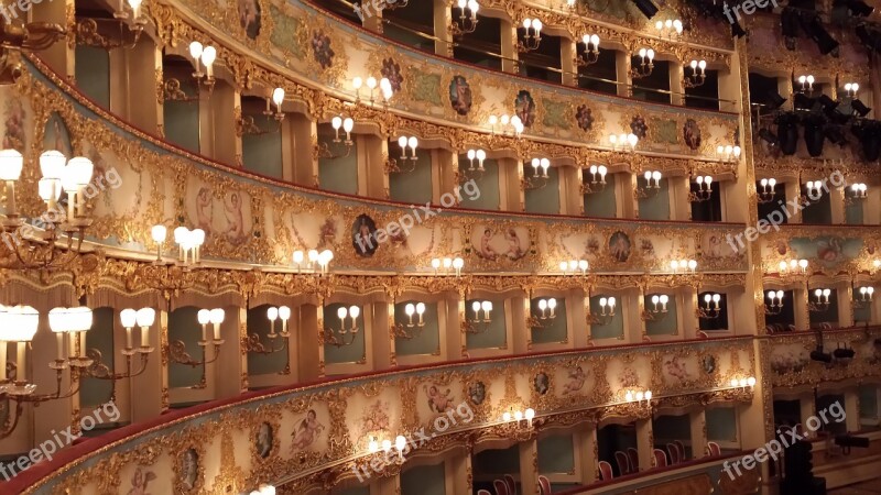 Opera Venice Italy Free Photos