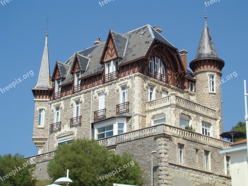 Biarritz Summer Old Historical House