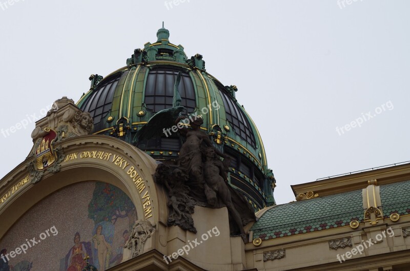 Prague The Details Of The Old Town Monument Historical