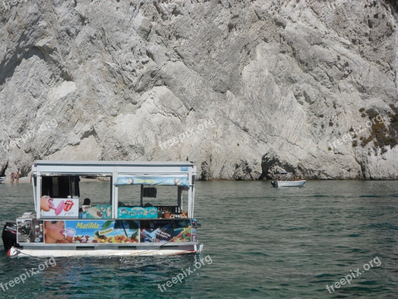 Ice Cream Great Greece River Lake