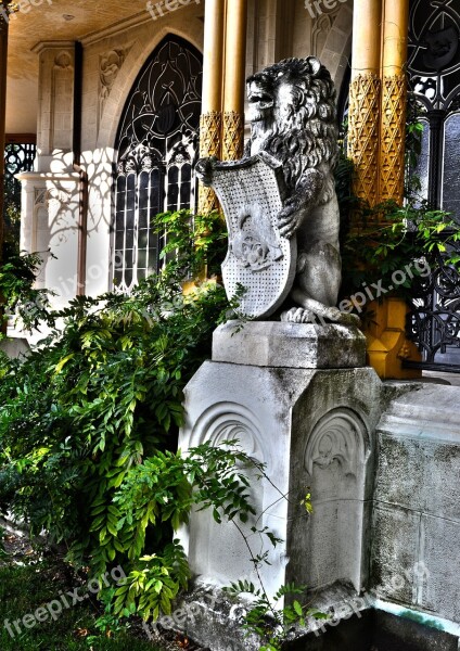 Castle Statue Monument Stone Art