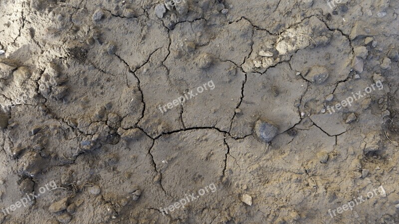 Texture Background Soil Ground Parched