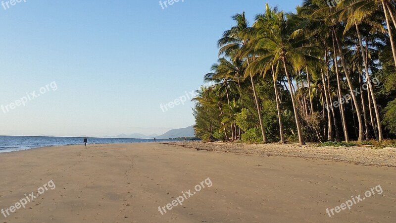 Five Mile Beach Port Douglas Australia Beach Sea