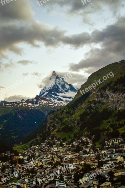 Cervin Zermatt Swiss Nature Travel