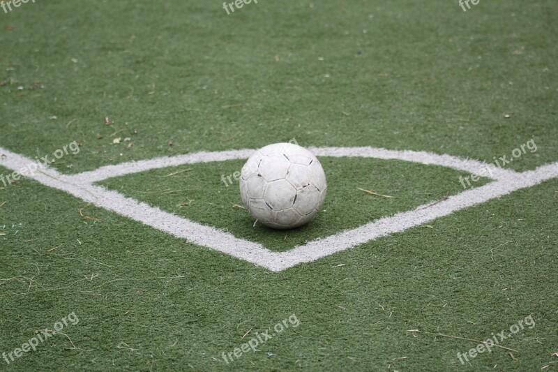 Football Ball Playground Line Harmony