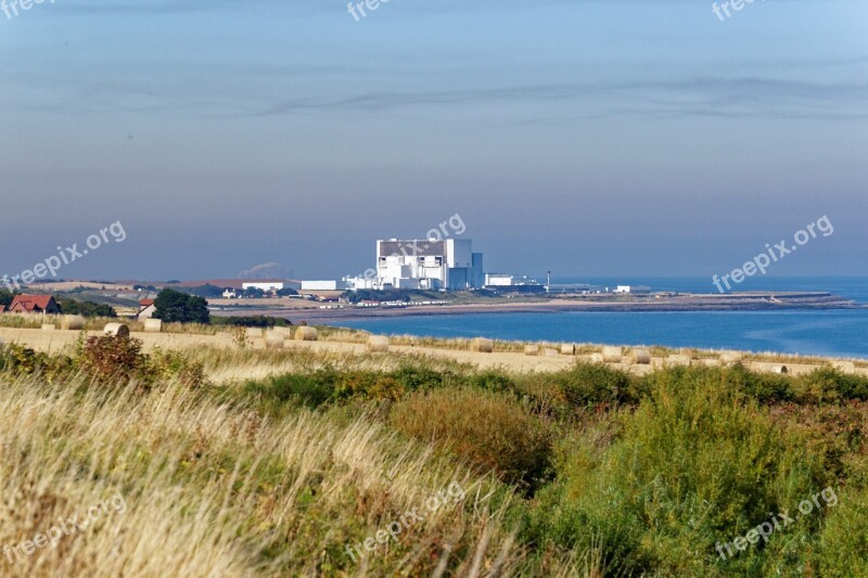 Countryside Landscape Nature Summer Landscape Power Station