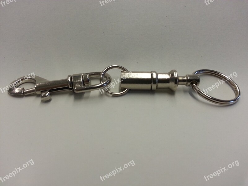 Keychain Snap Hook Metal Eyelet Key Ring