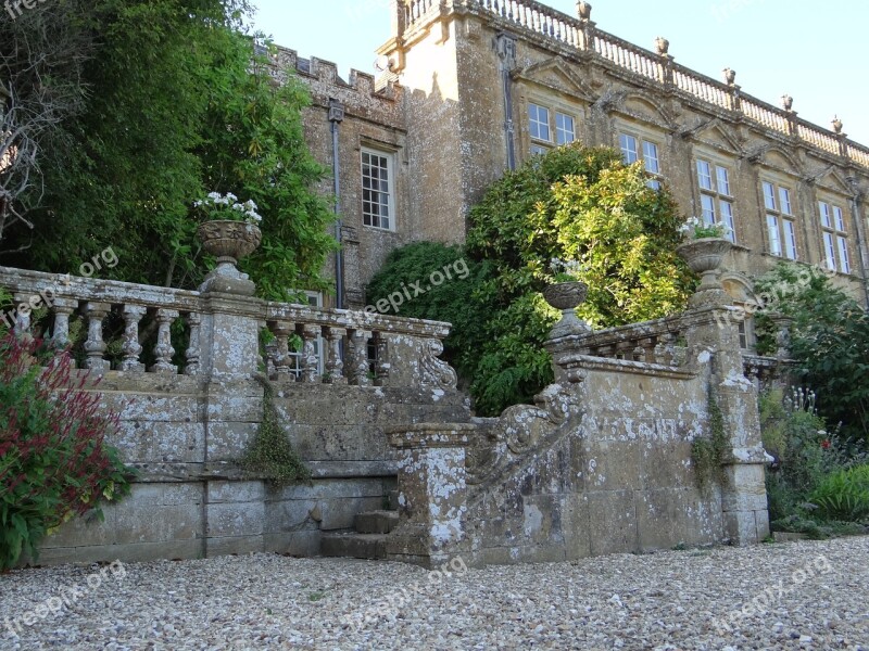 Country Estate Castle England Architecture Garden