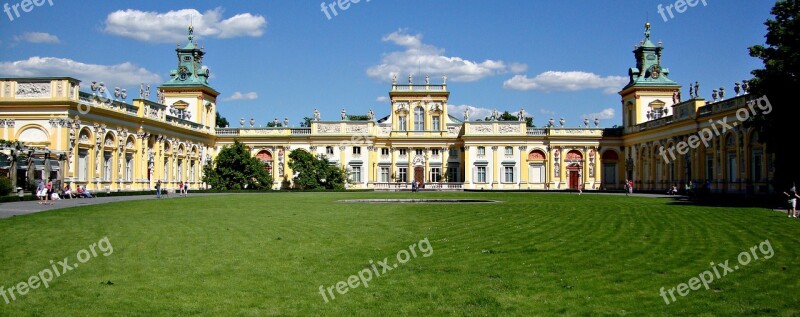 Wilanów Poland The Palace Monument Architecture