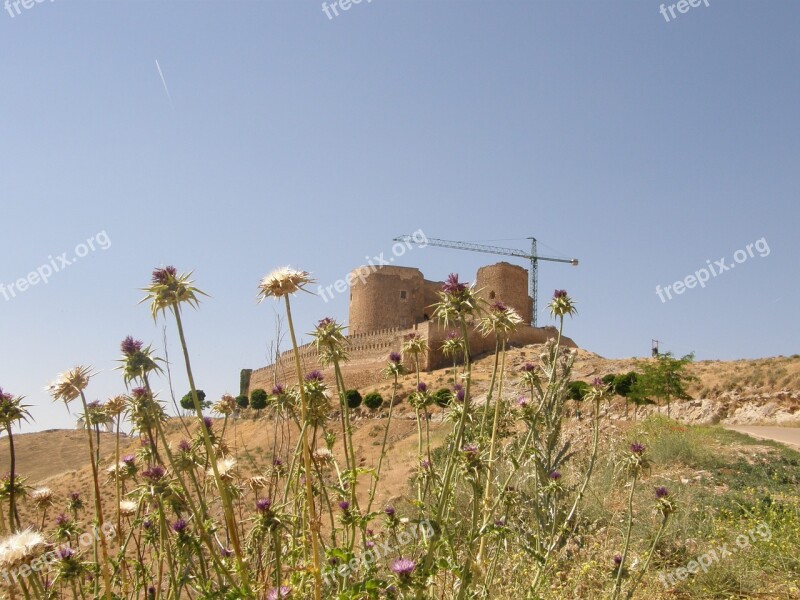 Castle Consuegra Sky Ruins Summer