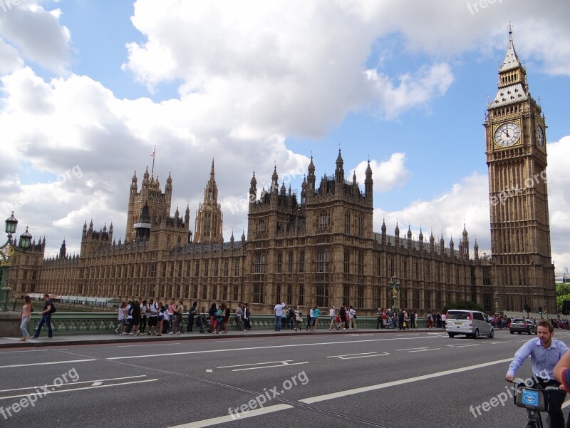 Westminster Big Ben London Landmark England