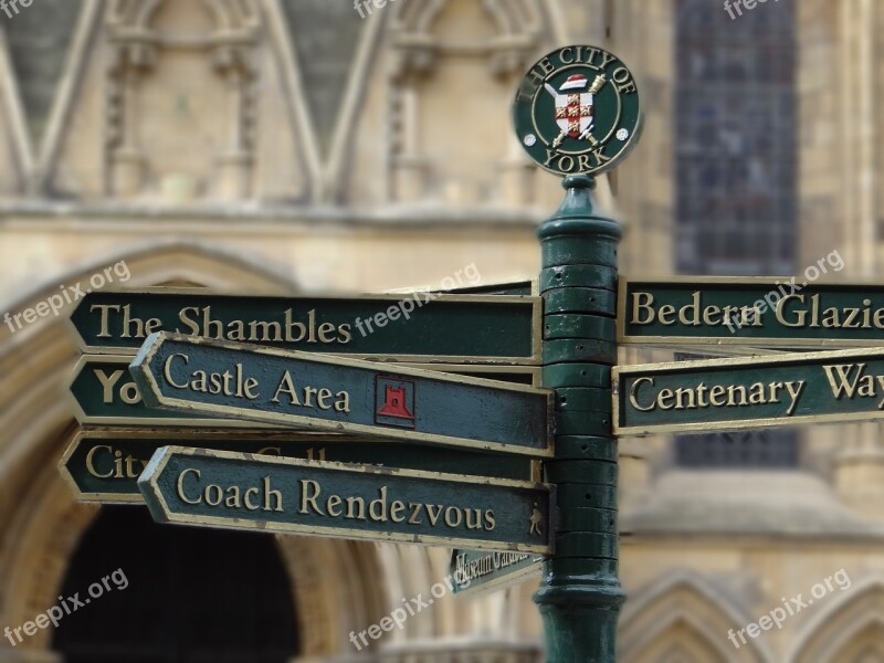 York England Minster Directory Historically