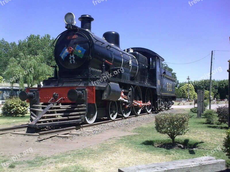 Train Locomotive Old Railway Vias