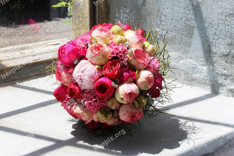 Flower Bouquet Rose Bridal Bouquet Color