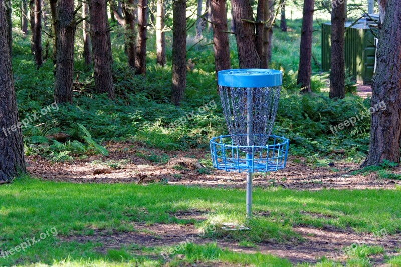 Disc Golf Frisbee Game Frisbee Forest Netting