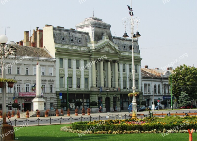 Arad Transylvania Center City Roundabout