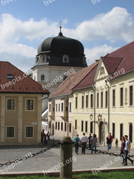 Trnava Slovakia Center Street Tourists