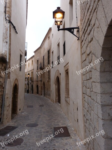 Ibiza Historic Center Spain Balearic Islands Historically