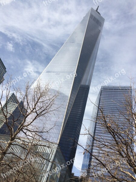 New York Skyscraper Building City New York City