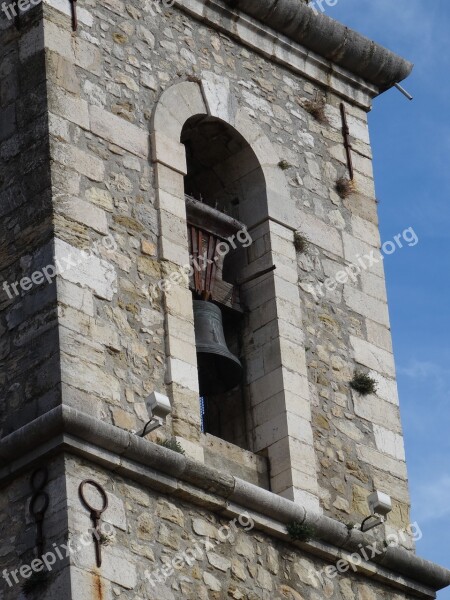 Church Bell France Provence Old Architecture