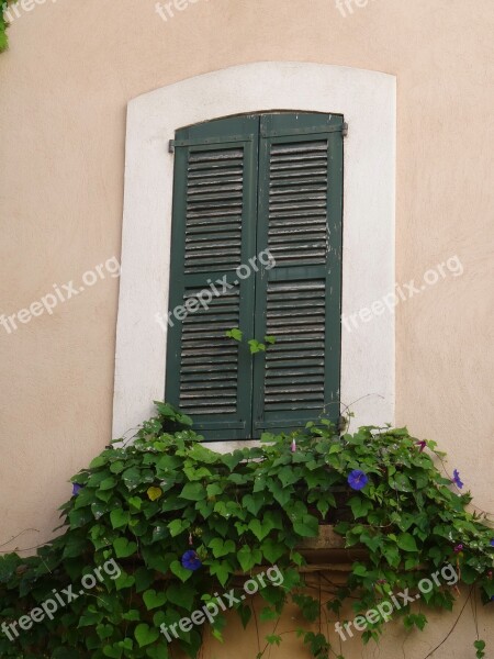 Window Shutters Architecture Building Exterior