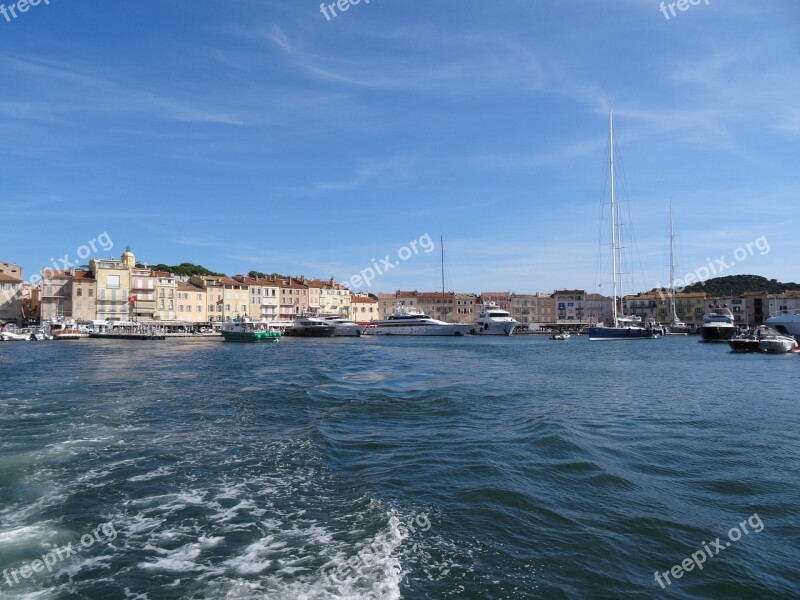 Yachts Sea Harbour Saint Tropez Vacation