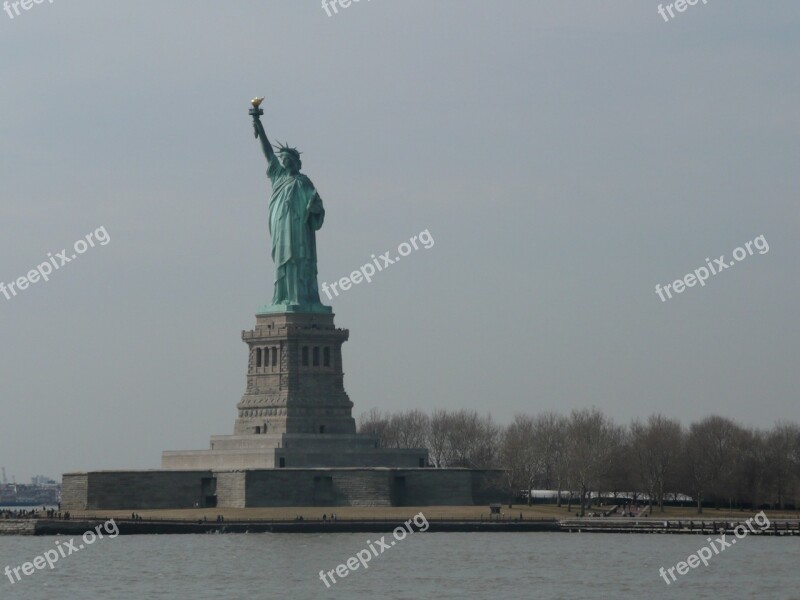 New York Statue Of Liberty Ellis Island New York City Statue