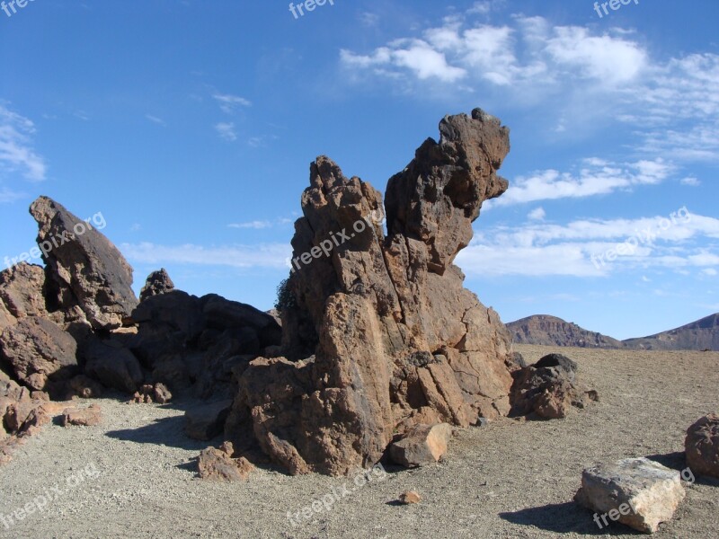 Tenerife Mount Teide Nature Free Photos