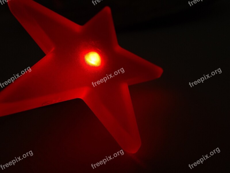 Star Light Led Red Lighting