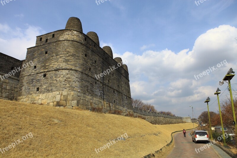 Hwaseong Fortress World Cultural Heritage Mars Joseon Dynasty Castle Poru