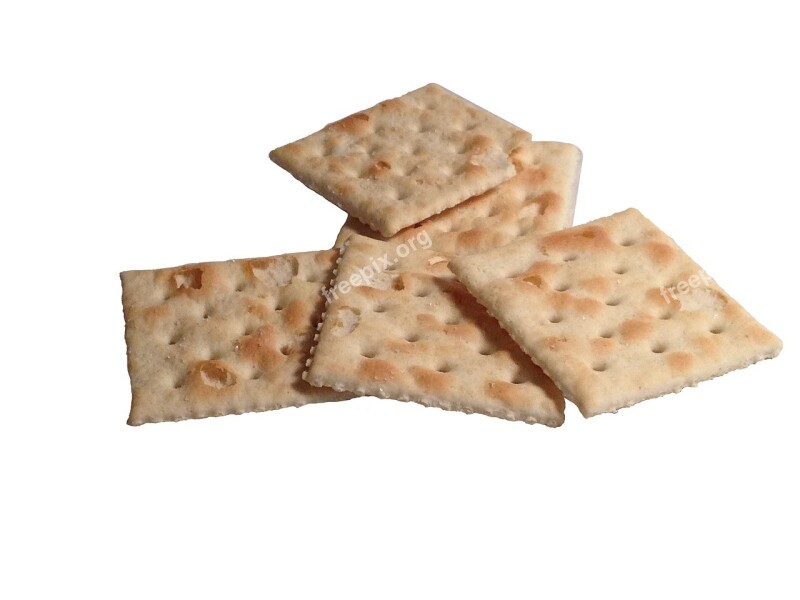 Crackers Saltine Food Snack Baked