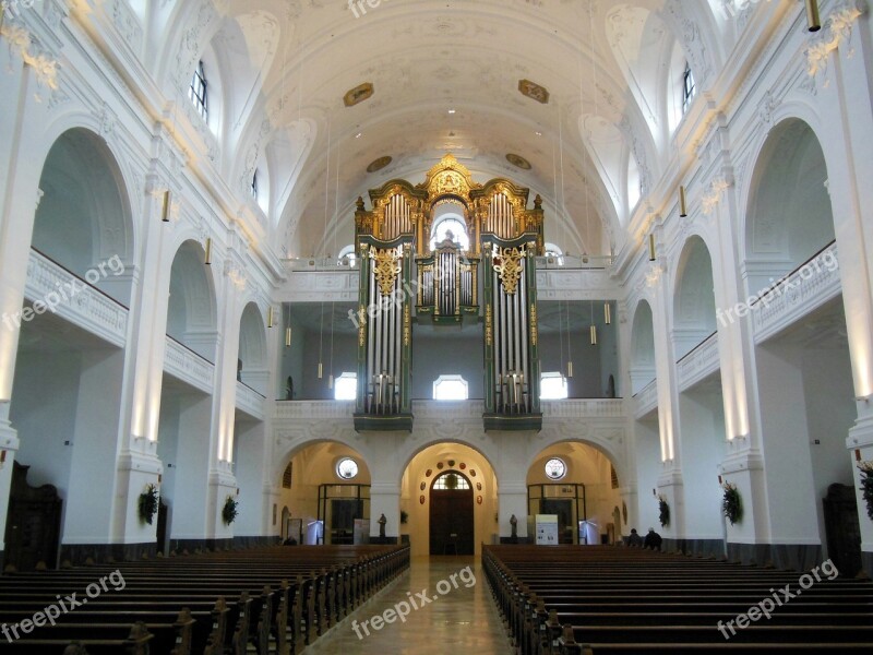 Church Basilica Altötting Pilgrimage Church Altar