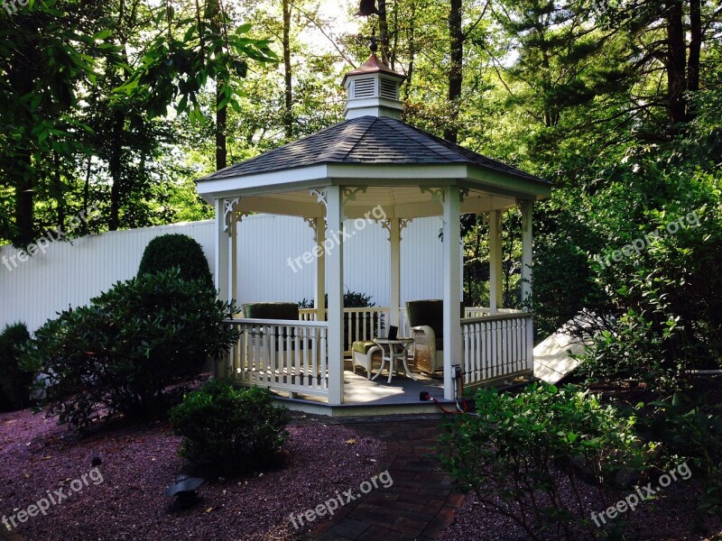 Gazebo Outdoor Arbor Park Garden