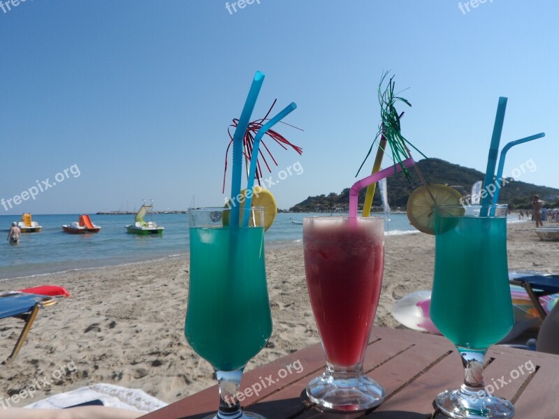 Cocktail Beach Summer Greece Zakynthos